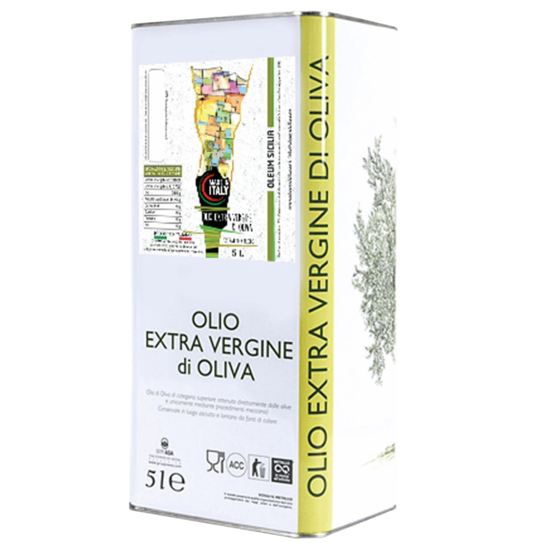 olio extra vergine di oliva 100% italiano