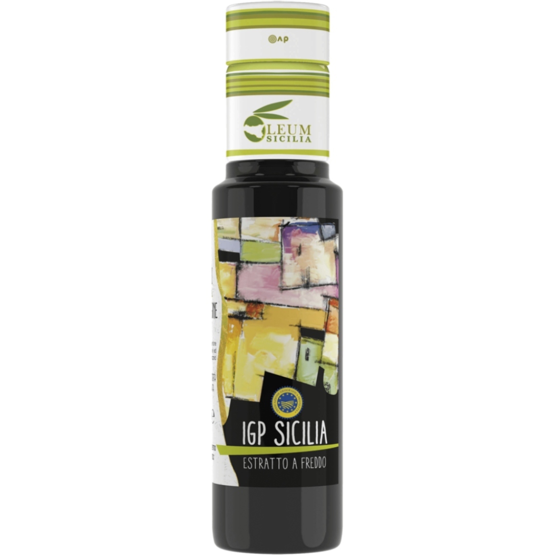 olio extra vergine di oliva 100% italiano IGP Sicilia